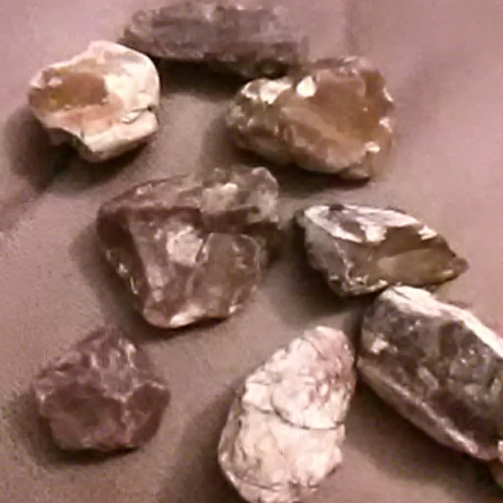Raw California opals